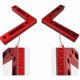 thumbnail image 3 of Aluminum alloy 90 degree positioning squares,12 x12 cm clamping square,right angle clamps,carpentry tool, 3 of 5