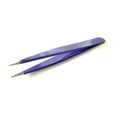 thumbnail image 2 of Purple Eyebrow Hair Removal Tweezers Pointed Tip, 2 of 3