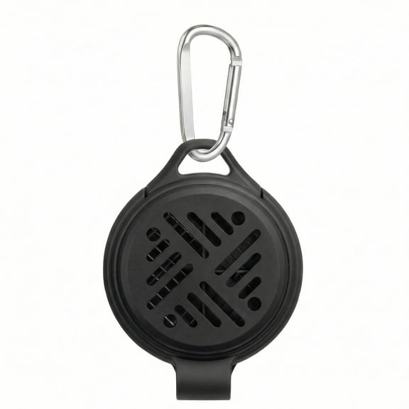 Hook-Attached Hanging Silicone Mosquito Coil Holder - Portable Aromatherapy Burner for Camping, Hiking, Pool Decks, and Outdoor Use