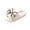 White, variant on Willtoo Cute Bow Slippers for Women with Memory Foam Open Toe Fuzzy House Slippers Indoor Outdoor Anti-Skid Soft Walking Shoes
