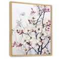 thumbnail image 2 of Designart "Calmness Amidst White And Pink Dogwood" Dogwood Floater Framed Canvas Art Print, 2 of 5