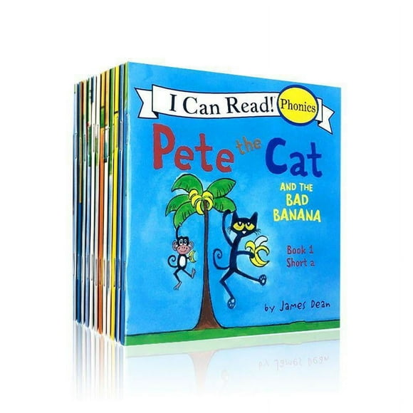 I Can Read Series Natural Spelling Peter Cat Pocket Book 12pcs Pete The Cat