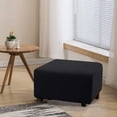 thumbnail image 3 of Housse Extensible pour Pouf Housse de Pouf Protecteur de Pouf Housse de Rangement pour Pouf Protecteur de Meuble Housse Rectangulaire Douce avec Taille Élastique, 3 of 9