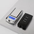 thumbnail image 3 of Car Key Shape Digital Pocket Scale, 0.01g - 200g Mini Jewelry Scale with LCD Display, Portable Hidden Weighing Tool for Food and Jewelry, Precision Balance for Kitchen and Travel, 3 of 3