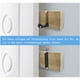 thumbnail image 4 of Perchero de pared moderno, perchero de madera, gancho plegable de bambú para ropa con 4 ganchos móviles para chaquetas, abrigos, bufandas, bolsos y más, natural, 4 of 5