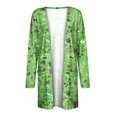 thumbnail image 5 of Up to 65 off!Lolmot Women's Open Front Cardigan Boho Floral Sweater Casual Long Sleeve Soft Summer Cover Up Lightweight Cardigan with Pockets, 5 of 5