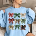 thumbnail image 1 of FcBaudy Chandails en Molleton pour Femmes, Chandails en Molleton Sans Capuche, Chandails en Molleton pour Femmes Mode Manches Longues Col Rond T-Shirt Imprimé Blouse Ample Chandails en Molleton Sans Capuche Blouse en Polyester pour Femmes, 1 of 3