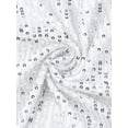 thumbnail image 2 of Agnes Orinda Women's Plus Size Sequin Cardigans Sparkly Open Front Long Sleeve Outerwear Coat Glitter Jacket 1X Silver, 2 of 2