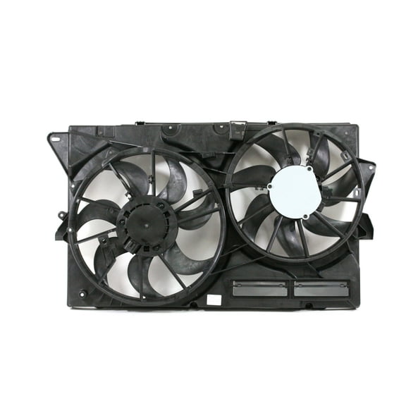 Dual Radiator and Condenser Fan Assembly - Cooling Direct Fit/For FO3115199 13-19 Ford Taurus 3.5L Lincoln MKS 3.7L - Without External Oil Cooler