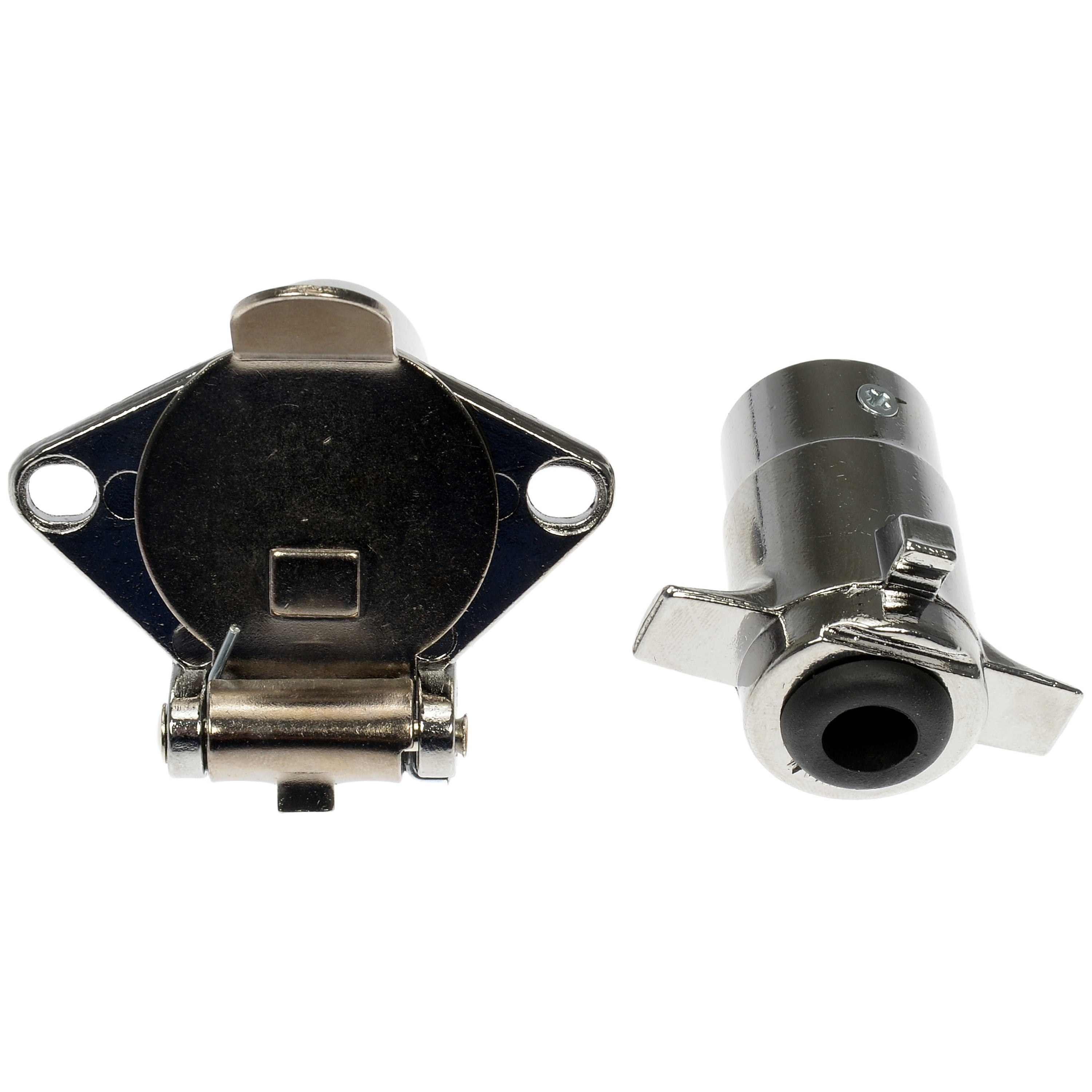 Dorman 62025 4-Way Round Vehicle Side And Trailer Side Connectors