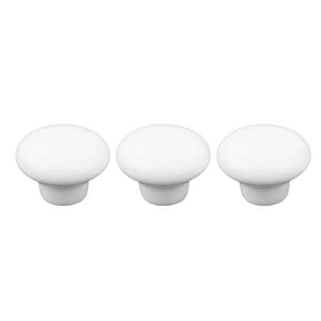 - Uxcell Bedroom Ceramic Round Furniture Cupboard Wardrobe Drawer Pull Knobs White 3 Pcs