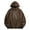 Mens Hoodies Clearance Coffee, variant on EOYWHK Mens Big and Tall Hoodies Heavyweight Pullover Sweatshirt Warm Thicken Outerwear with Hood Pockets,M-4XL