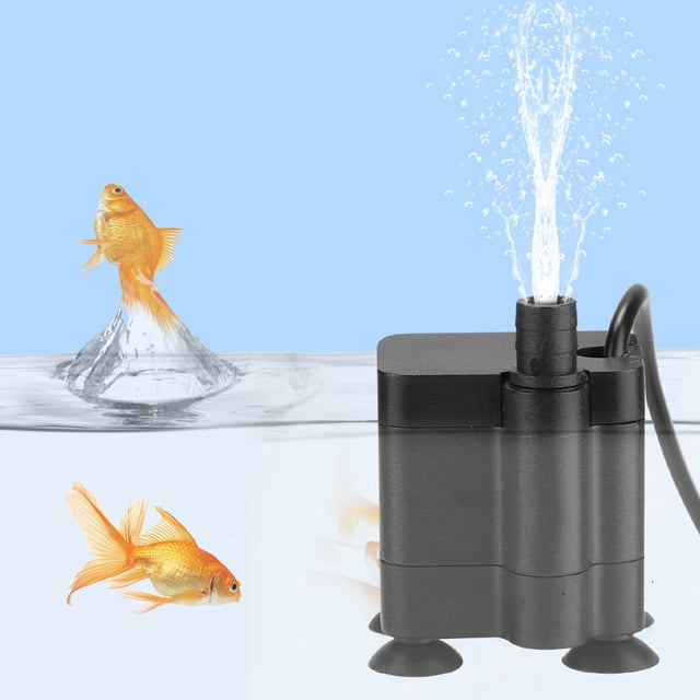 Mini bomba de agua sumergible USB, bomba silenciosa para acuario, pecera, 1 ud.