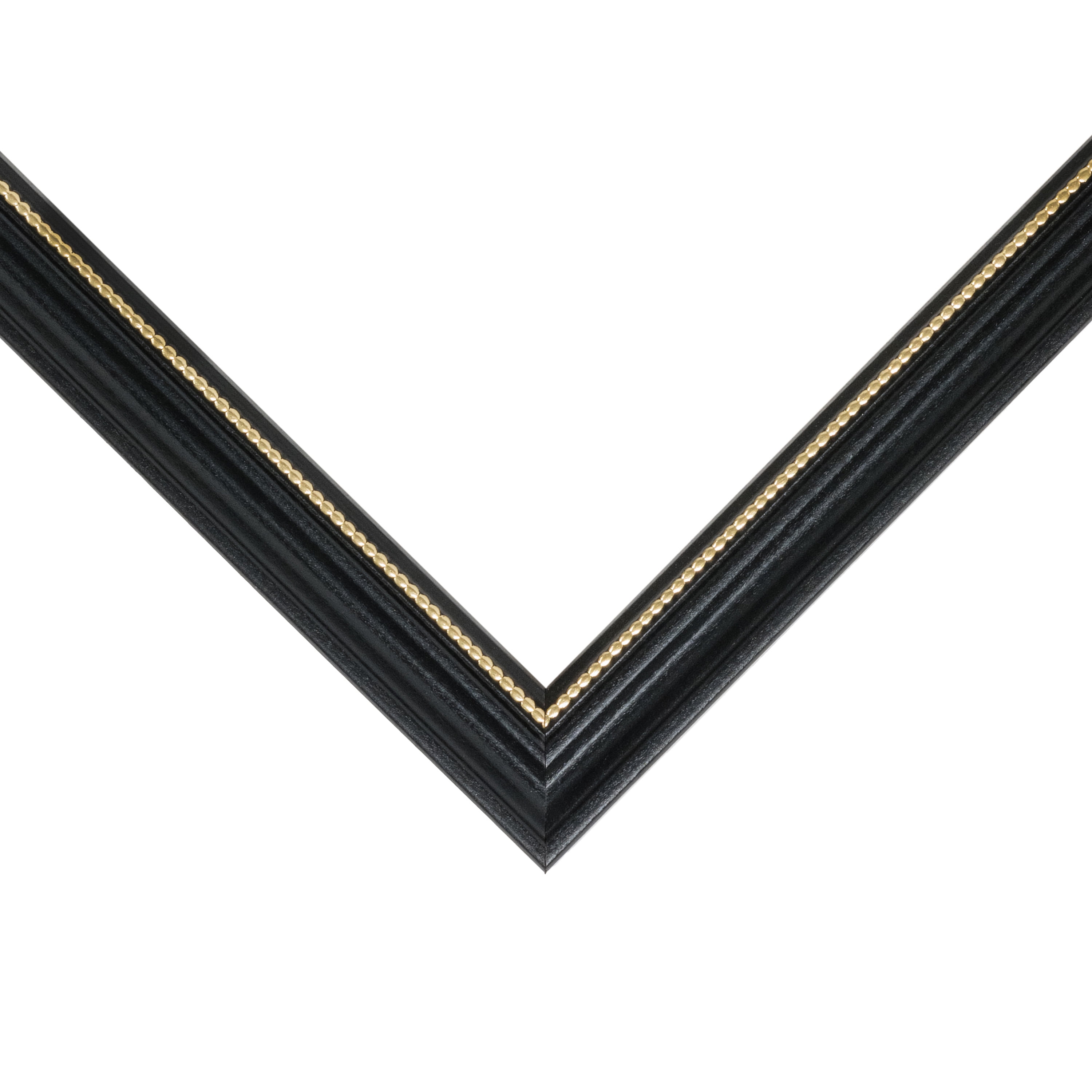 Craig Frames 314BG, Ornate Black and Gold Picture Frame, 18 x 24 Inch