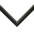 thumbnail image 3 of Craig Frames 314BG, Ornate Black and Gold Picture Frame, 17 x 23 Inch, 3 of 6