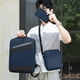 thumbnail image 1 of Mochila de viaje para portátil, mochila grande para hombre y mujer, mochila de negocios con bandolera y monedero, mochila universitaria de tres piezas., 1 of 7