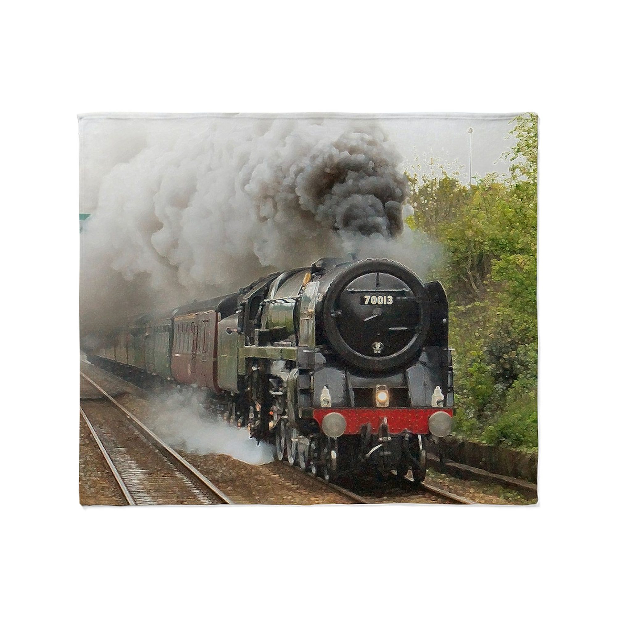 Polar Express Weihnachtsdecke – Kuschelweicher Plüsch Mit Film-Motiv, 46 X 60 Cm