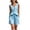 Z81 Light Blue, variant on Mifsaly 2 Piece Linen Set for Women Sleeveless V Neck Button Down Peplum Top and Loose Shorts Lightweight Flowy Casual Vacation Summer Outfits Khaki,XL