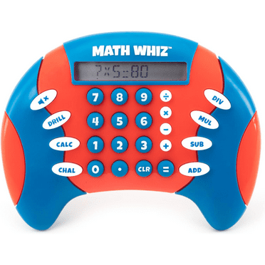 Math Whiz Electronic Handheld Math Game for Kids, Ages 6 