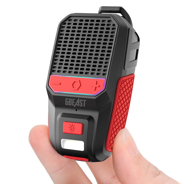 Parlante Bluetooth GBEAST portátil impermeable con luz RGB