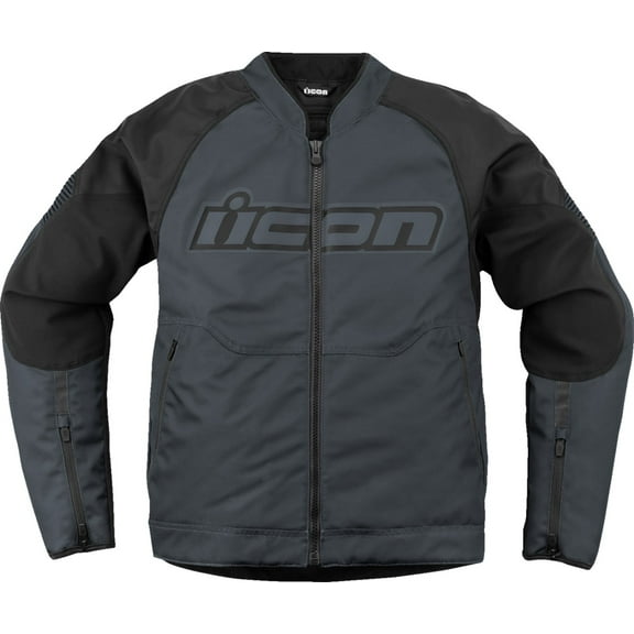 Icon Overlord 3 CE Mens Textile Motorcycle Jacket Slate XXL
