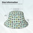 thumbnail image 3 of Fotbe Lighthouse Sombrero Tipo Pescador con Estampado – Sombrero de Sol de Algodón de Moda para Playa, Golf, Pesca, 3 of 6