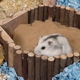 thumbnail image 4 of Puente de escalera de madera, juguete para roedores, ratas, ratones, hámster, juguete para masticar animales pequeños, 4 of 7
