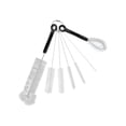 thumbnail image 1 of Juego de 7 cepillos para botellas reutilizables para vasos y botellas, prácticos, multiusos, fáciles de usar, ergonómicos, para limpiar botellas de, 1 of 9