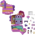 thumbnail image 1 of Polly Pocket Mini Toys, Piñata Party Compact Playset, 1 of 6