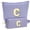 Blue, variant on Travel Toiletry Bag Set for Women - Travel Essentials, Initial Travel Makeup Bag Organizer Small Cosmetic Bag for Purse Pink Stuff Gifts for Women Mom Girlfriend Teacher (Pink Letter K)