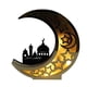 thumbnail image 3 of Espejo De Madera Creativo Eid Mubarak Ramadan, Castillo De Luna Dorada, Letras Huecas Con Luces Led, Decoración De Mesa De Comedor, Artesanías Scienceny HA019787-00, 3 of 7
