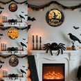 thumbnail image 1 of Letrero Colgante de Madera para Puerta con Temática de Halloween | Madera Naranja | 30X30X0.3Cm | Decoración Festiva para Puertas, Paredes y Ventanas | Reutilizable y Fácil de Instalar, 1 of 6