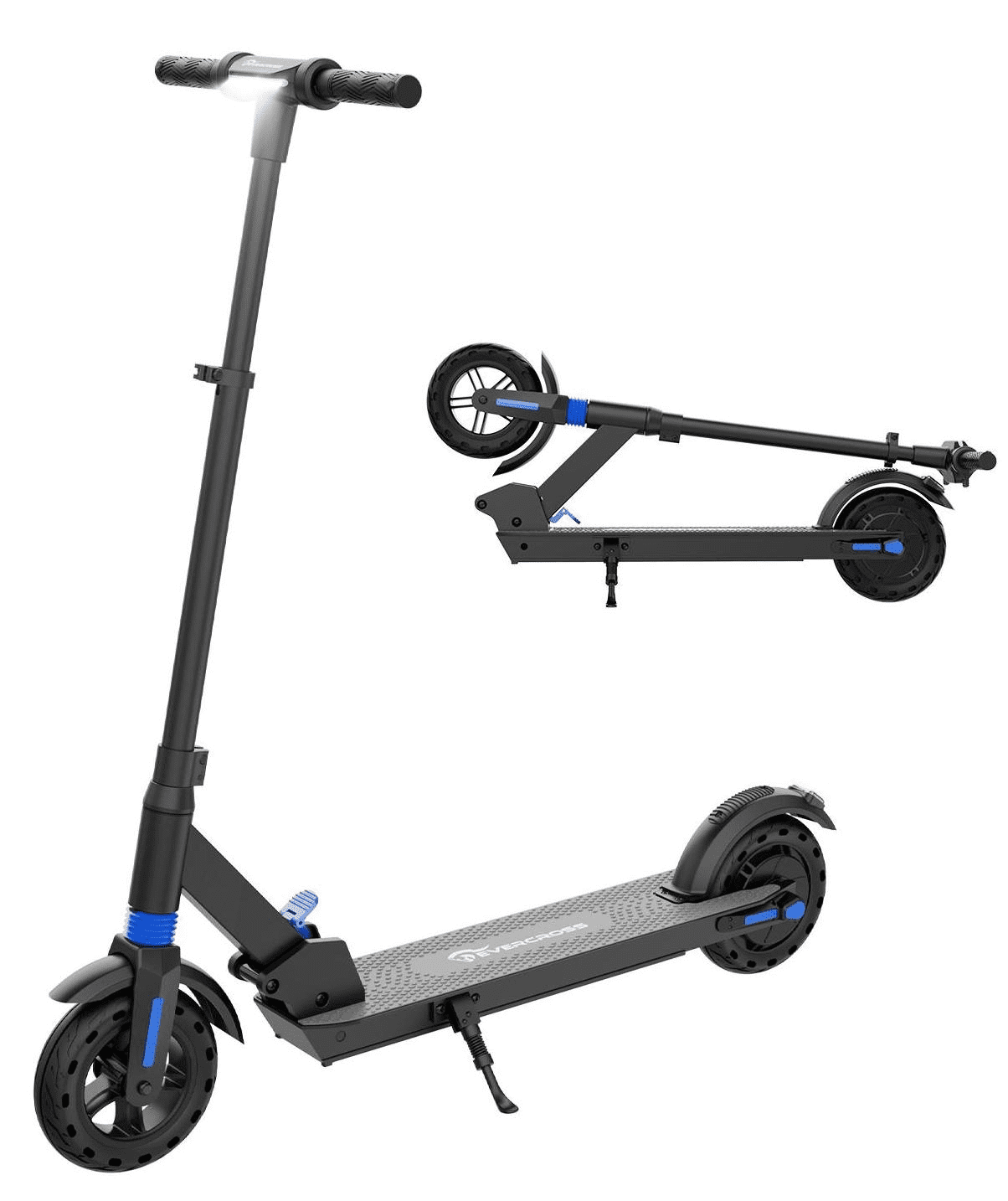 Ultra-Lightweight Adult Electric Scooter Easy Fold-n-Carry Design Freego Electric Scooter 18.6 Miles Long-range Battery Up to 15.5 MPH 