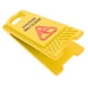 thumbnail image 2 of Señal de advertencia en miniatura, mini señal de precaución para suelo, aviso de plástico amarillo, accesorios para casa de muñecas, jardín de hadas, suministros para dioramas, 2 of 7