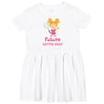 thumbnail image 3 of Inktastic Future Tennis Star Girl Girls Toddler Dress, 3 of 5