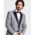 thumbnail image 3 of Alfani Men's Slim-Fit Tuxedo Jacket Light Grey 42L, 3 of 4