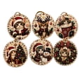 thumbnail image 2 of Christmas DIY Diamond Art Hanging Ornaments, 6-Piece Christmas Craft Kit with Sparkling Tree Pendants for Holiday Home Decor and Handmade Gifts, 2 of 7
