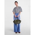 thumbnail image 3 of Scenario Women's Gathered Cotton Voile Top with Short Sleeves, Size XS-XXXL, 3 of 6