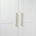 thumbnail image 3 of GlideRite 7-9/16 in. 192mm Center to Center Smooth Bar Pull, Champagne Gold, 3 of 4