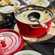 Staub Cast Iron 7-qt Round Cocotte - Cherry