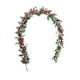 thumbnail image 2 of Hojas Navideñas Artificiales, Enredaderas de Frutos Rojos, Plantas Verdes y Bayas Decorativas de Ratán Plástico de 72 Pulgadas | Decoración Navideña Flexible y Moldeable, 1 Pieza de 70.86 Pulgadas, 2 of 6