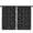 Neon Controllers Games, variant on Blackout Kids Curtains,Colorful Games Symbol Black Pattern Childrens Insulated Curtains Set Of 2,Bedroom Essentials,Toddler Room Decor 42"x54"