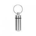thumbnail image 1 of LAFGUR Mini Aluminum Box Case Drug Bottle Holder Container Keychain Waterproof, 1 of 3