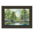 thumbnail image 4 of Tangletown Fine Art ''Forest at Dawn Crop' Painting Print on Canvas, 4 of 7