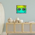 thumbnail image 3 of Stupell Industries Beach Vibes Sunglasses Typography Painting Gray Floater Framed Canvas Art Print Wall Art, 21 x 17, 3 of 10