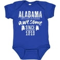 thumbnail image 3 of Inktastic Alabama Awesome Since 1819 Boys or Girls Baby Bodysuit, 3 of 5