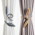 Arbitrary shape strong curtains with plush alloy strap rope curtain