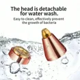 thumbnail image 5 of 2026 FaceHairRemoverLEDLigh PainlessHairShaverrimmerBlade Facial Hair Removal 2 IN 1 Electric Eyebrow Trimmer Razor  Rehargeable, 5 of 5
