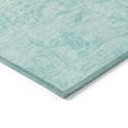 thumbnail image 4 of Addison Rugs Chantille Indoor/Outdoor Transitional Floral Teal Washable Rectangle Rug, 5' x 7'6", 4 of 6