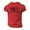 Red, variant on CIENVNSTG Independence Day Patriotic Short Sleeve T‑Shirts for Men Crew Neck Vintage Distressed USA Flag Print Casual Summer Daily Tops Red 8